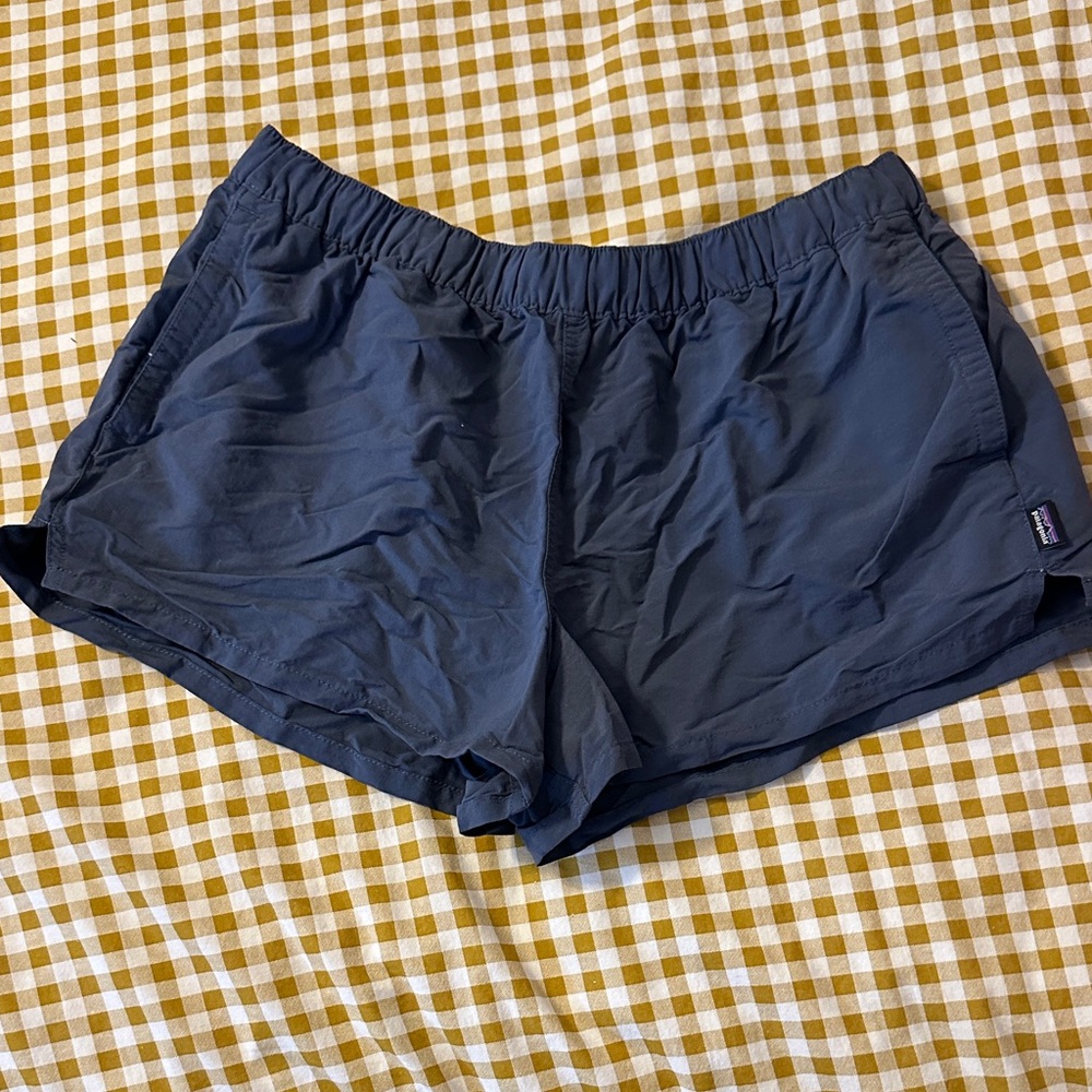 Patagonia Women's Dark Blue Athletic Shorts
